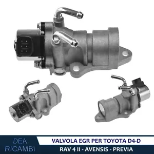 Valvola EGR per TOYOTA RAV 4 II 2001-2005 2.0 D-4D, PREVIA, AVENSIS EGTY002 - Imagen 1 de 3