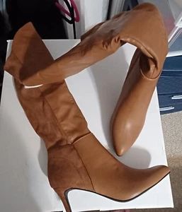 Womens Dream Pair High Heeled Boots - Picture 1 of 3