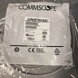 Commscope Uniprise UNC6-GY-10F UNC6 Patch Cord Lot Of 38 New - Picture 1 of 1