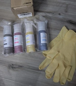 Atrament kompatybilny z Epson EcoTank 502 ET-4750 ET-4760 ET-3750 ET-2760 ET-3710 - Zdjęcie 1 z 4