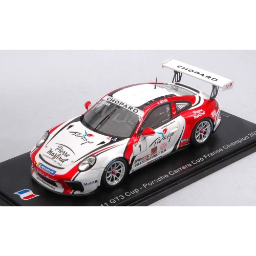 PORSCHE CARRERA CUP FRANCE N.1 CHAMPION 2019 AYHANCAN GUVEN 1:43 Spark Model Aut - Immagine 1 di 1