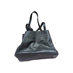 Radley Black Leather Large Handbag Tote Bag With Dust Bag VGC - Picture 1 of 6