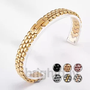 6 8 10 12 13 14 mm Edelstahl Damen Uhrenarmband Armband Ersatzarmband - Bild 1 von 16