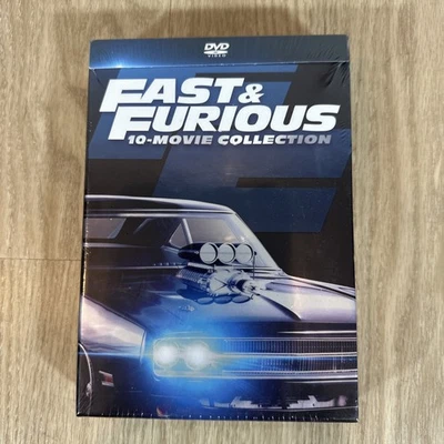 Fast & Furious 10 Movie Collection DVD Brand New Sealed  - Image 1 of 4