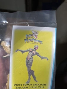 Rare vintage dr. Flintbone DRF 52 Gill Girl Resin Model - Picture 1 of 3