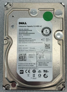 Dell 6TB SAS 3.5" 7.2k RPM 6Gb/s Hard Drive | 1HT27Z-150 0NWCCG ST6000NM0034 - Picture 1 of 5