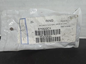 NOS Packung mit 20 International 875522C1 O-RING KLASSE 3 7/16" x 5/8", W300694 - Bild 1 von 2