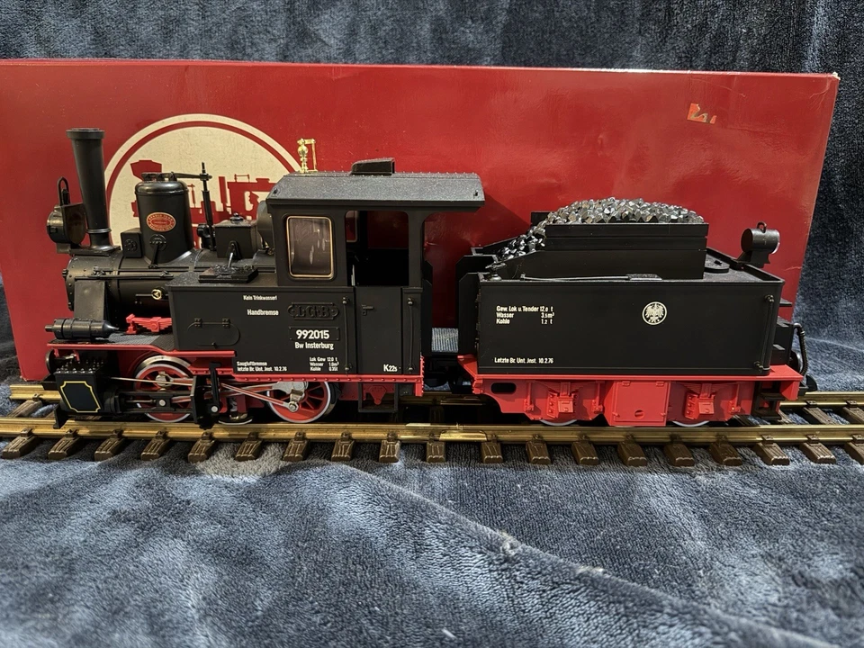 LGB 2015D G Insterburg Steam Locomotive & Tender With Box - Image 1 of 1