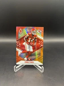 2021 Panini Phoenix Cornell Powell Fireburst Parallel Rookie Kansas City Chiefs - Picture 1 of 2