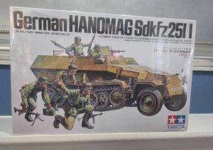 Tamiya 1:35 German Half-Track Hanomag Sd.Kfz. 251/1 Sealed Model Kit  35020 NEW - Picture 1 of 2