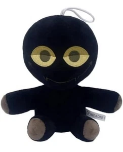 Slap Battles Bob Plush Toy Soft Amine Gift Birthday Black Cuddly - Picture 1 of 2