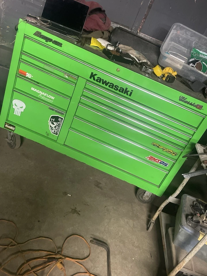 Snap-On Classic 78 Toolbox 54” 11 Drawer Extreme Green - Image 1 of 1