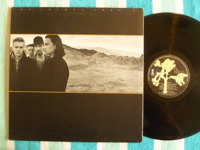U2 The Joshua Tree LP Island 1987 First Ireland Pressing w/ Poster Insert - Image 1 of 2