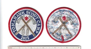 SCOUT BSA 2025 TOMAHAWK CAMP RESERVAT NORTHERN STAR COUNCIL MN WI YEAR PATCH - Bild 1 von 1