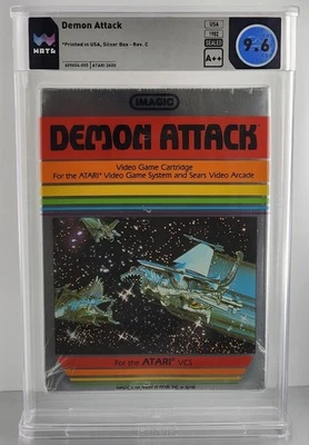Demon Attack - Atari 2600 - Graded WATA 9.6 A++ SEALED Low Pop - Image 1 of 2