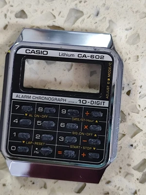Casio Calculator  Quartz CASIO CA-602 Part CASE NOS- - Image 1 of 4