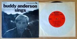 BUDDY ANDERSON - SINGS - BIJOU LBL - SIGNED 7" EP - BARNEY KESSEL - Picture 1 of 2