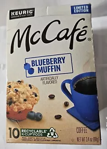 MCCAFE-MUFFIN BLUEBERRY-EDIZIONE LIMITATA-caffè-10 K-CUPS - Foto 1 di 1