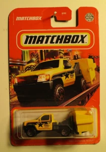 MATCHBOX YELLOW GARBAGE SCOUT INDUSTRAL SITE DELIVERY HFP44 MB1217 GKK37 30782 - Picture 1 of 1