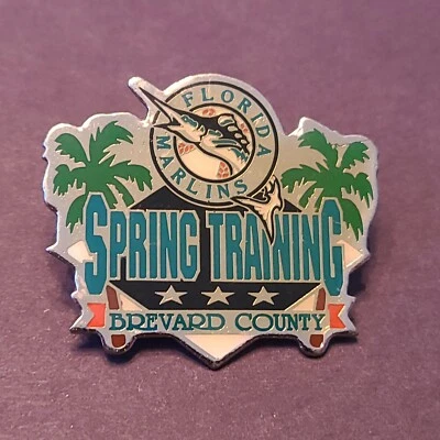 MLB Spring Training - Florida Marlins, Brevard County, FL Lapel-Hat Pin - Image 1 of 3