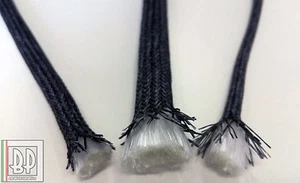 Heat Resistant Stove Fire Rope for Wood Burning Stove Doors color Black - Picture 1 of 3