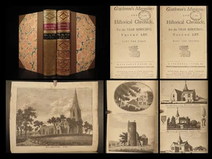 1795 WITCH Burning Scotland BAAL Worship Fairies Americana Washington Slavery - Picture 1 of 24