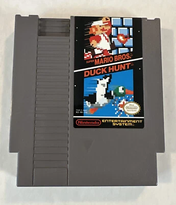 Super Mario Bros./Duck Hunt (Nintendo Entertainment System 1988) Authentic Works - Image 1 of 4