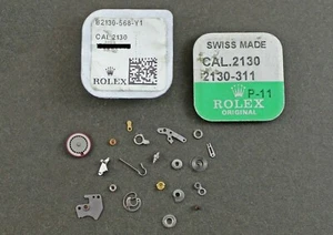 Genuine ROLEX watch movement parts for caliber 2130 & 2135. Sold separately. - Picture 1 of 55