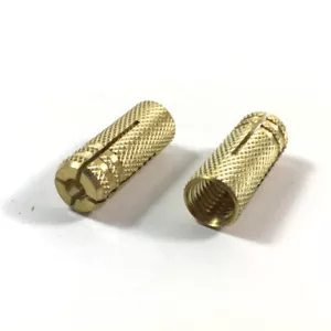 Metal spreading dowels brass spreading dowels inner thread dowels brass dowels M4-M12 c - Picture 1 of 11