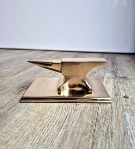 toller großer massiver alter Messing Amboss - Juwelier Goldschmied Silberschmied - Picture 1 of 9