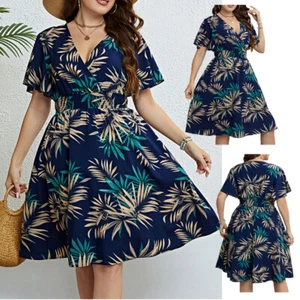 Women Costume Travel Dresses Evening Dress Flowy Daily Wear A-Line Holiday Fall - Picture 1 of 20