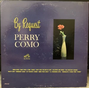 Perry Como By Request LP Vinyl Record Album RCA Victor Records LPM-2567* - Picture 1 of 2
