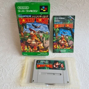Super Donkey Kong 1: Nintendo Super Famicom NTSC-J Japan SNES 🇬🇧 UK Post - Picture 1 of 8