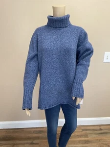 LL BEAN wool blend turtleneck sweater - Picture 1 of 4