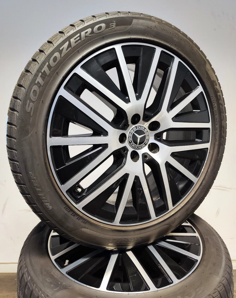 4 Winterräder 245 45 R19 Mercedes E Klasse W213 AllTerrain 19" Alufelgen - Bild 1 von 4