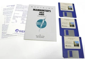 MANHUNTER S. F. 3.5 Floppy Disc Sierra Ms Dos 1987 - Picture 1 of 2