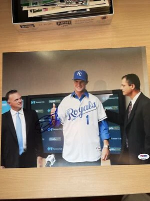 BUBBA STARLING SIGNED AUTOGRAPHED 11x14 PHOTO WITH PSA DNA. ROYALS - Image 1 of 4