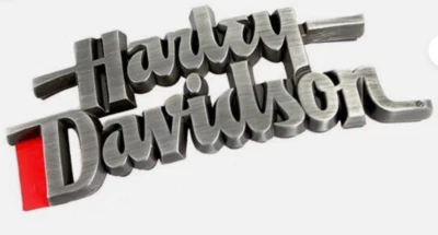 OEM Harley Dyna Gas Fuel Tank "Right" Emblem Badge Medallion - Image 1 of 4