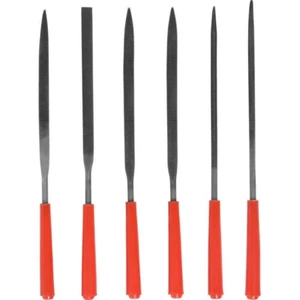 JUEGO DE ARCHIVOS DE AGUJAS JOYEROS 6 PIEZAS RELOJERO ARTESANAL DE PRECISIÓN PEQUEÑA HERRAMIENTA ARTESANAL METAL - Imagen 1 de 9