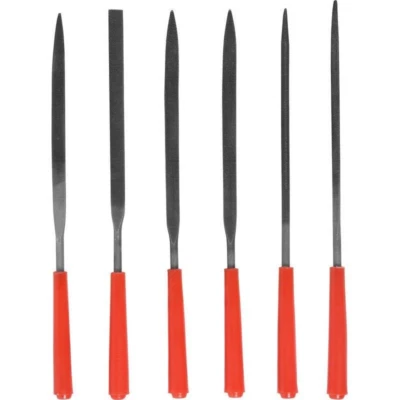 6x Needle File Set Jewellers Precision Craft Watchmaker Small Metal Tool - Image 1 of 4