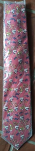 FRANQUIN Cravate MARSUPILAMI ROUGE 100% soie - Citime 1993 Pochette - Imagen 1 de 3
