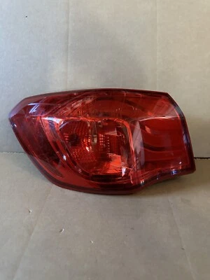 2011 2012 2013 Kia Forte Hatchback Left Driver Outer Tail Light Lamp Chipped - Image 1 of 4