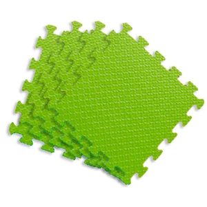 Maxi Tappeti Puzzle per Bambini in Eva cm. 120x120 Set 4 Verde Lime EVA-MAT - Foto 1 di 1