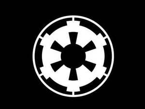 Calcomanía de vinilo Galactic Empire Star Wars pegatina de pared para coche ELIGE EL TAMAÑO COLOR - Imagen 1 de 1