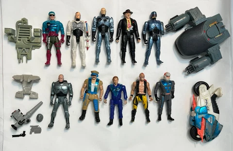 Vintage 1993 ROBOCOP ACTION FIGURE LOT HASBRO KENNER toy island Cover