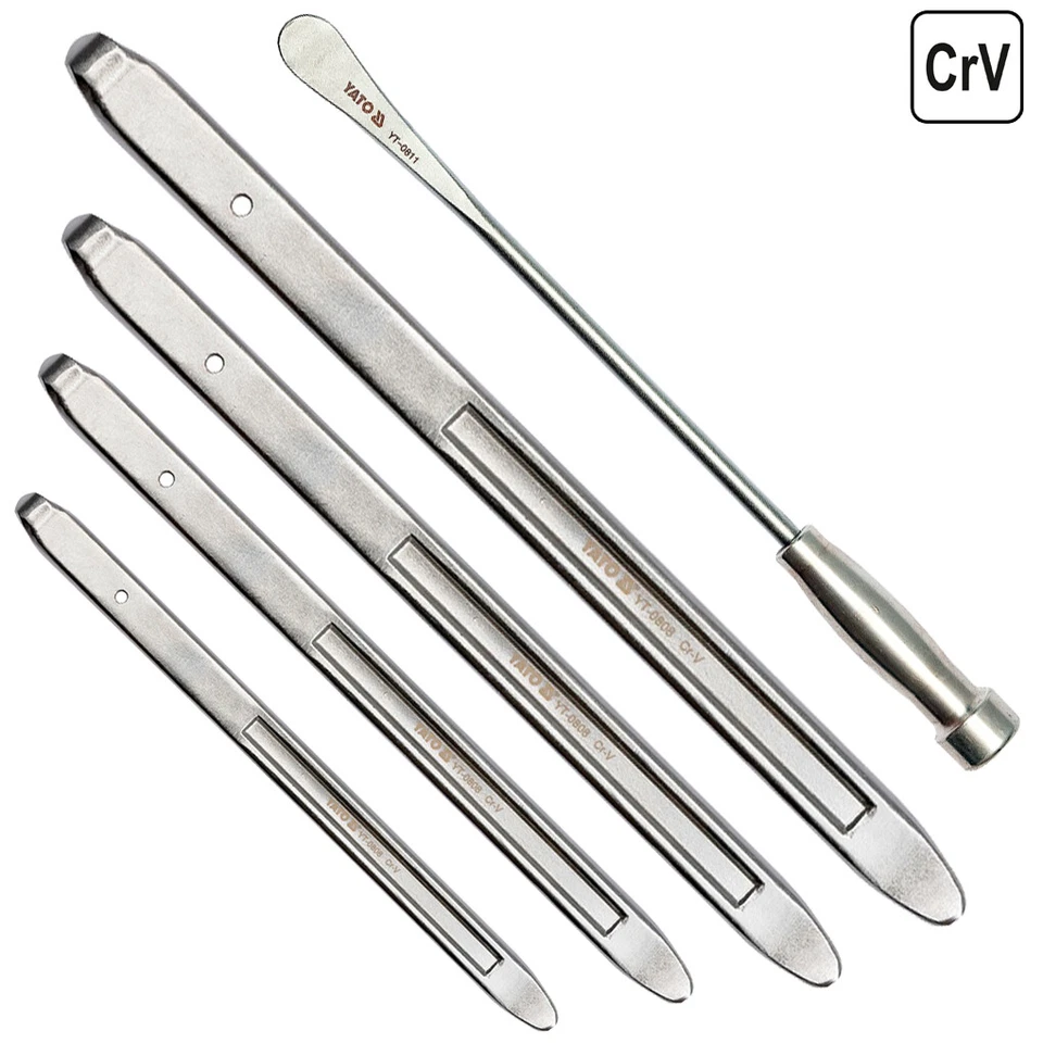 YATO Montierhebel Montiereisen Reifenheber KFZ Auto Reifen Montage Profi Montagehebel