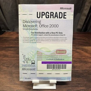 Micron Microsoft Office 2000 Small Business Upgrade New & Sealed - Picture 1 of 2