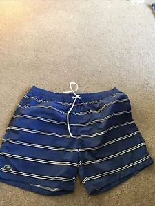 mens lacoste swimming shorts size medium - Picture 1 of 5