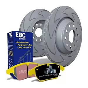 EBC Brakes BSD Performance Discs & Yellowstuff Pads Kit, Rear For Ford Focus ST - Picture 1 of 1