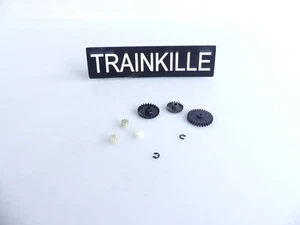 JOUEF 4 PIGNONS MOTEUR + 2 PIGNONS BOGIE + 2 CLIPS - Picture 1 of 1